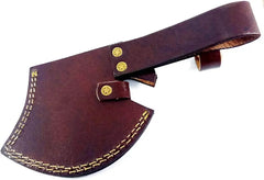 Hand Forged Traditional Damascus Steel Vintage Hatchet with Brass Bolsters Damascussteel