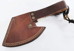 Damascus Steel Axe with Gut Hook – Model SM23 Damascussteel
