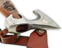 Professional Carbon Steel Hatchet - Multi-Purpose Camping & Tactical Tomahawk by Dessi Damascussteel