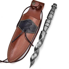 Damascus Steel Blade Knife – Camping, Hunting, Hiking, Outdoor Damascussteel